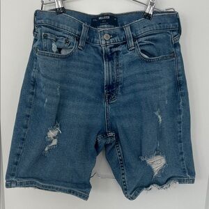 Hollister denim shorts for men